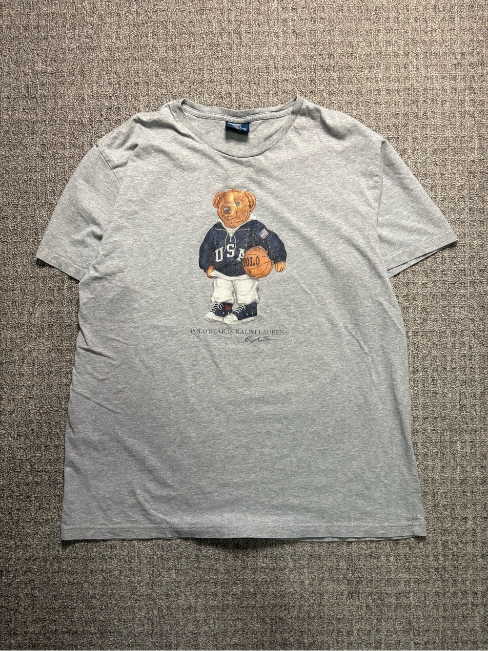 Vintage Polo Bear by Ralph Lauren Basketball Tee | $40